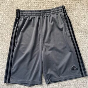 Boy’s Adidas Gray Shorts size L (14/16)